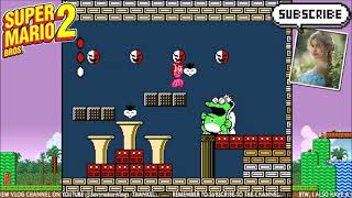 King Wart - Super Mario Bros. 2 1988 - #retro - #nes GAMEPLAY FOOTAGE