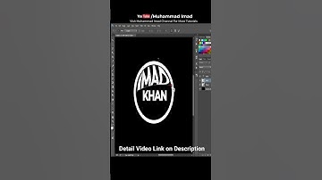 Wrap Text Around A Circle with Adobe Photoshop #short | Beginner Tutorial | Muhammad Imad