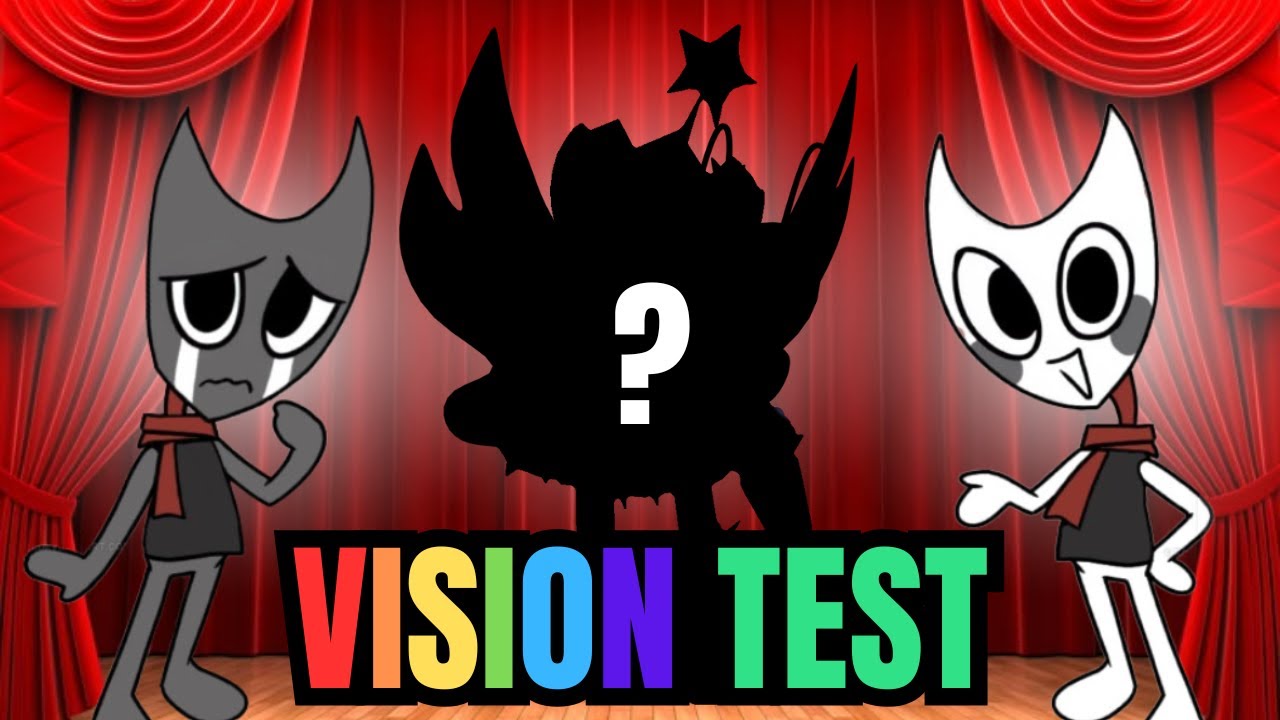 Razzle and Dazzle's Vision Test| Dandy's World - YouTube