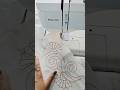Easy Design With Thread 😄#stitching #shortvideos #viralvideos #shorts #viral #youtubeshorts