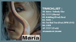 [FULL ALBUM] Hwasa 화사 - 1St Mini Album 'María'