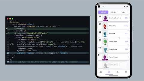 Flutter List Animation - Built with flutter_animate #flutter #animation #ui
