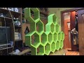 Домашний уют-шестигранные полки «пчелиные соты» Home cosiness-hexagonal shelves "bee honeycombs"