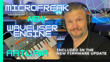 @ArturiaOfficial Microfreak new WaveUser engine free in the firmware update
