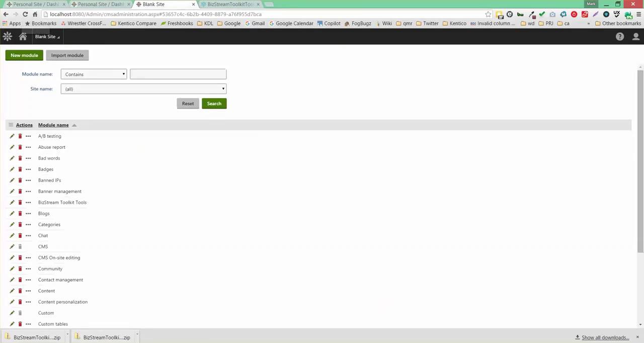 BizStream Toolkit Full Tool Installation