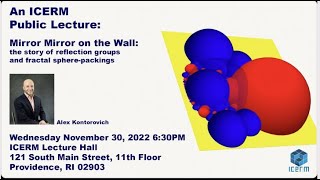 An ICERM Public Lecture: Mirror Mirror on the Wall Profile