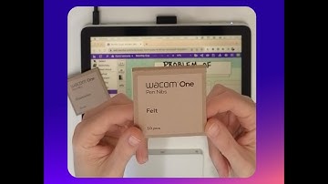 Wacom One Nibs: Felt vs Elastomer vs Standard