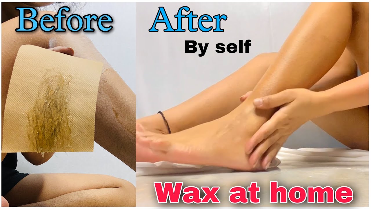 How to remove body hair at home HOW WAX AT HOME in budget Body hair