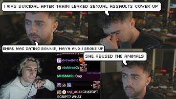 xQc Reacts to Mizkif Explaining His Side after Emiru Accused Him of Sexual Assault & Blackmail