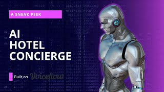 AI Hotel Concierge - A sneak peek -- (FULL TUTORIAL COMING SOON)