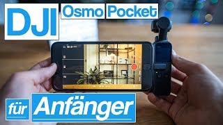 DJI Osmo Pocket für Anfänger | erste Schritte einfach erklärt | Foto | Video | Zeitraffer
