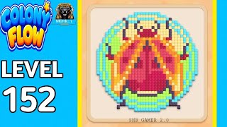 🐜 Colony flow level 152 solution and walkthrough for gameplay 