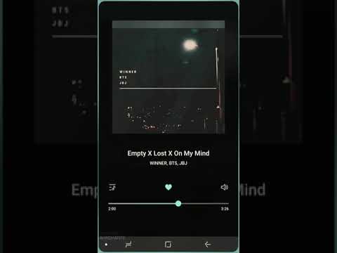 WINNER Empty/BTS Lost/JBJ On My Mind MASHUP