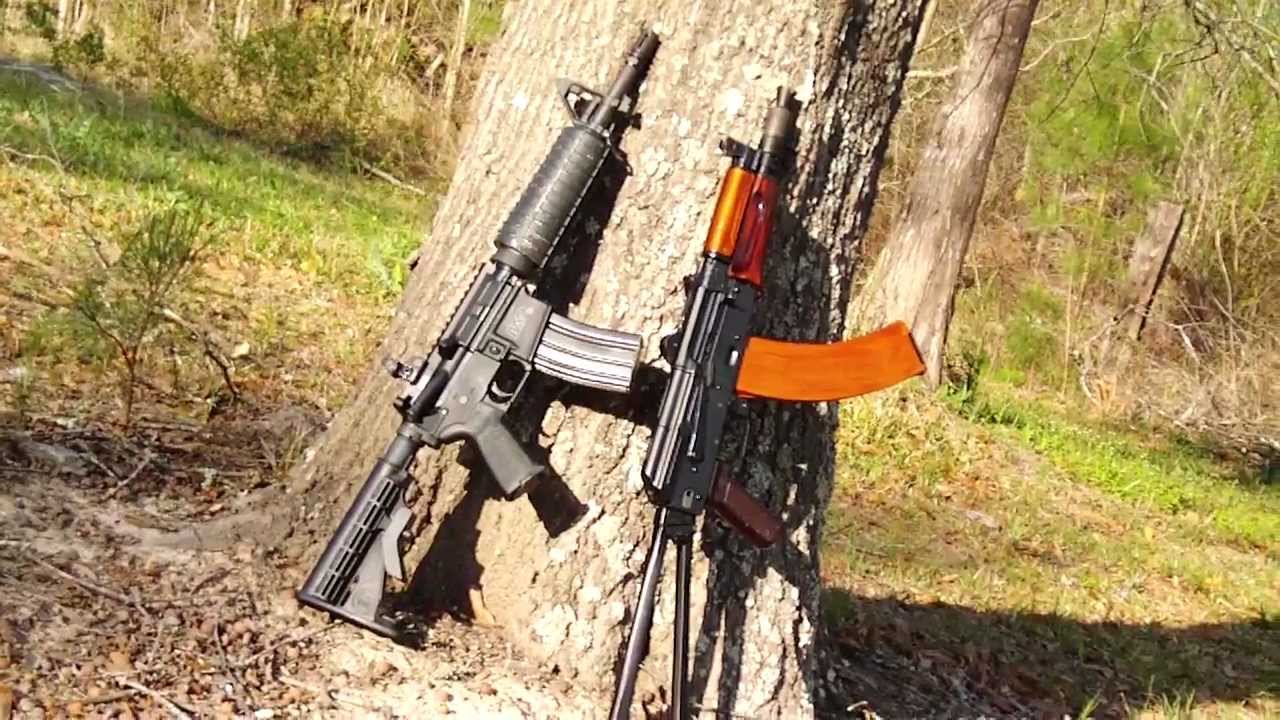 AKS74u and M4 Commando YouTube