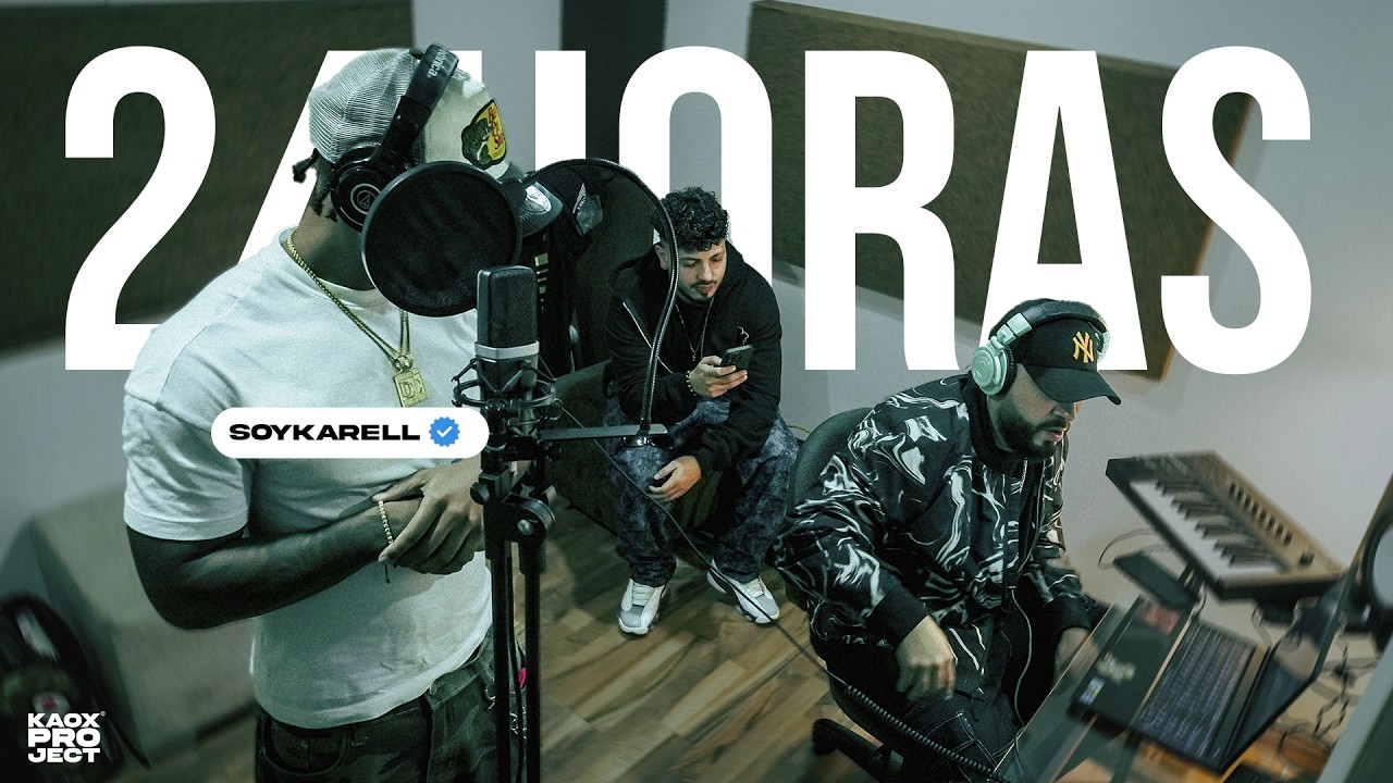 24 HORAS en el STUDIO con un ARTISTA de TRAP CALEÑO