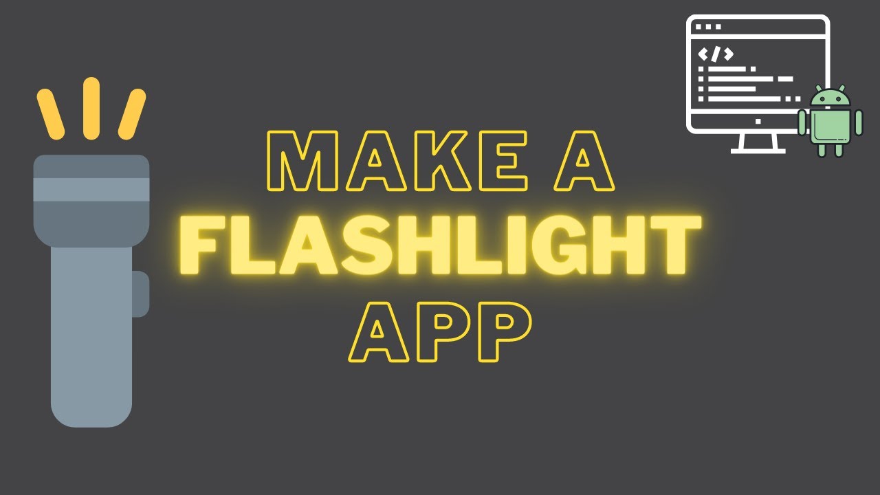 Make an Android Flashlight App in Kotlin! - YouTube