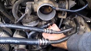 DIY  THERMOSTAT REPLACEMENT   FORD 4.2L V6 F150  2002