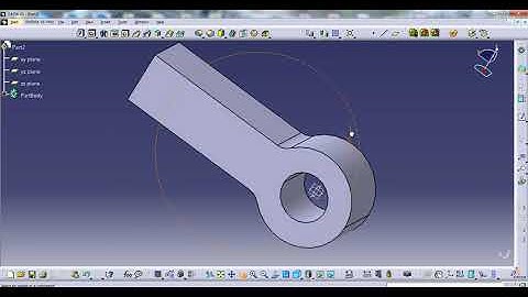 Catia tutorial/ How to design knuckle joint in Catia V5