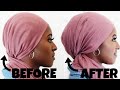 How to create hijab/turban volume even if you have NO HAIR | Aishcream