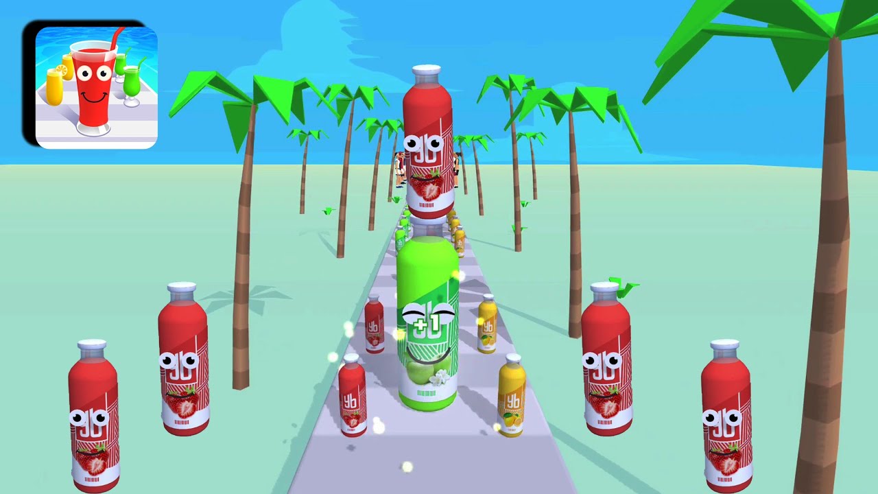 Juice Run Gameplay Walkthrough All Level Mobile Relaxing Video Android,iOS Alltrailer Update JR1
