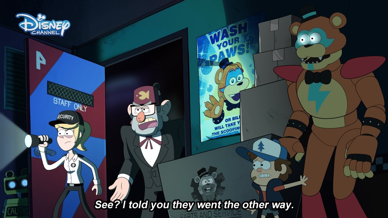 FNAF Security Breach X Gravity Falls ⭐ YouTube