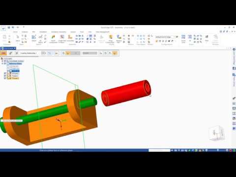 center plane assembly- מרכוז אובייקט בהרכבה