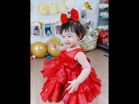 Video chúc mừng sinh nhật con gái yêu tròn 1 tuổi - youtube
