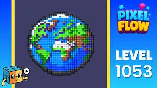 Pixel Flow Level 1053 Walkthrough Solution - Earth