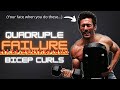 The Ultimate BICEP BLASTER | Quadruple Failure 4-Stage Bicep Curl Exercise!! 🔥 (With Dumbbells)