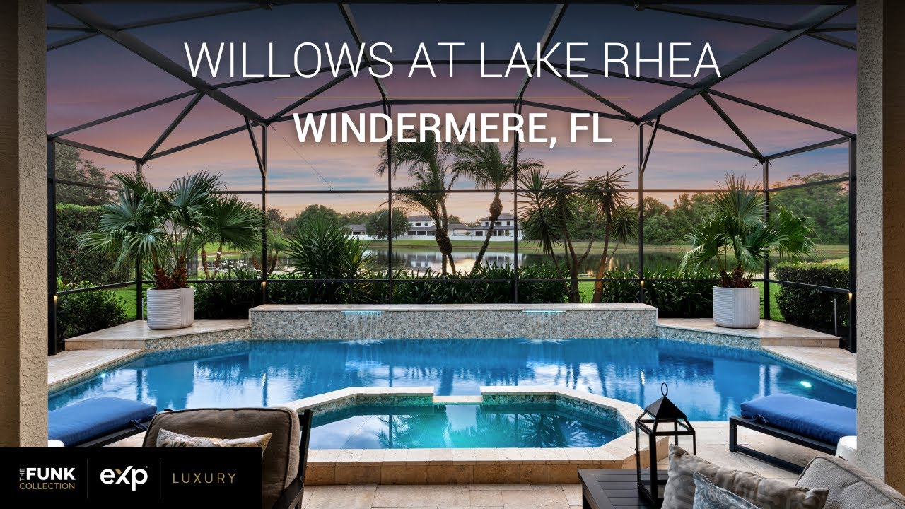 Luxury Renovated Windermere Home with Pond Views & Pool | The Willows at Lake Rhea