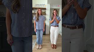 Button Ups Don’t Look Good on Me… Try This Easy Styling Hack