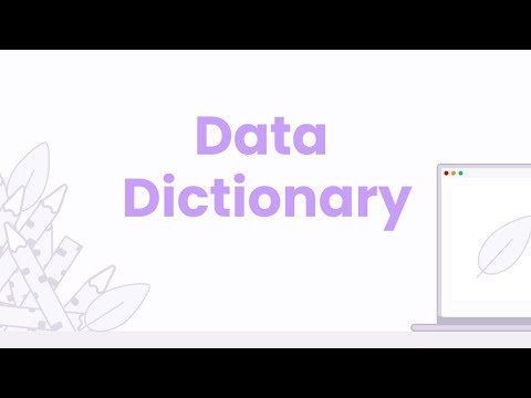 वीडियो: डेटा डिक्शनरी का उपयोग करने के मुख्य लाभ क्या हैं?