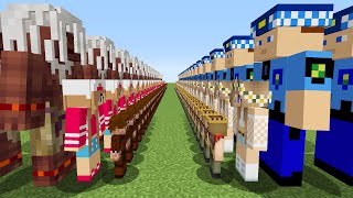 FAKİR AİLE ORDUSU VS ZENGİN AİLE ORDUSU 😱 - Minecraft