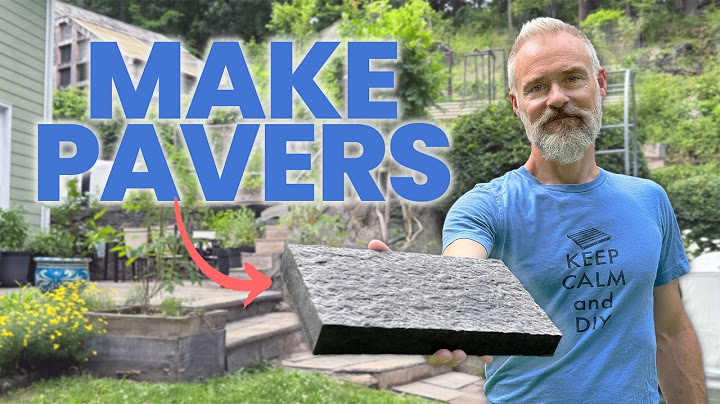 Make Your Own Garden Pavers For Super Cheap