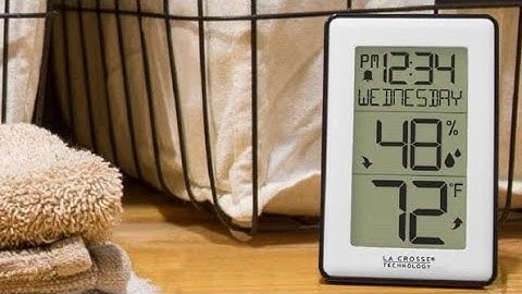 🕧🌡️#Review-La Crosse Technology Indoor/Temperature & Humidity Station-Model #308-1911V2