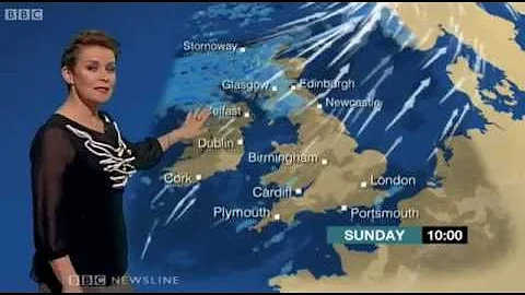 Cecilia Daly BBC Weather 25/10/14