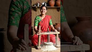 Desi jugaad flour machine 😍🌾 #VillageLife #Innovation #IndianCulture