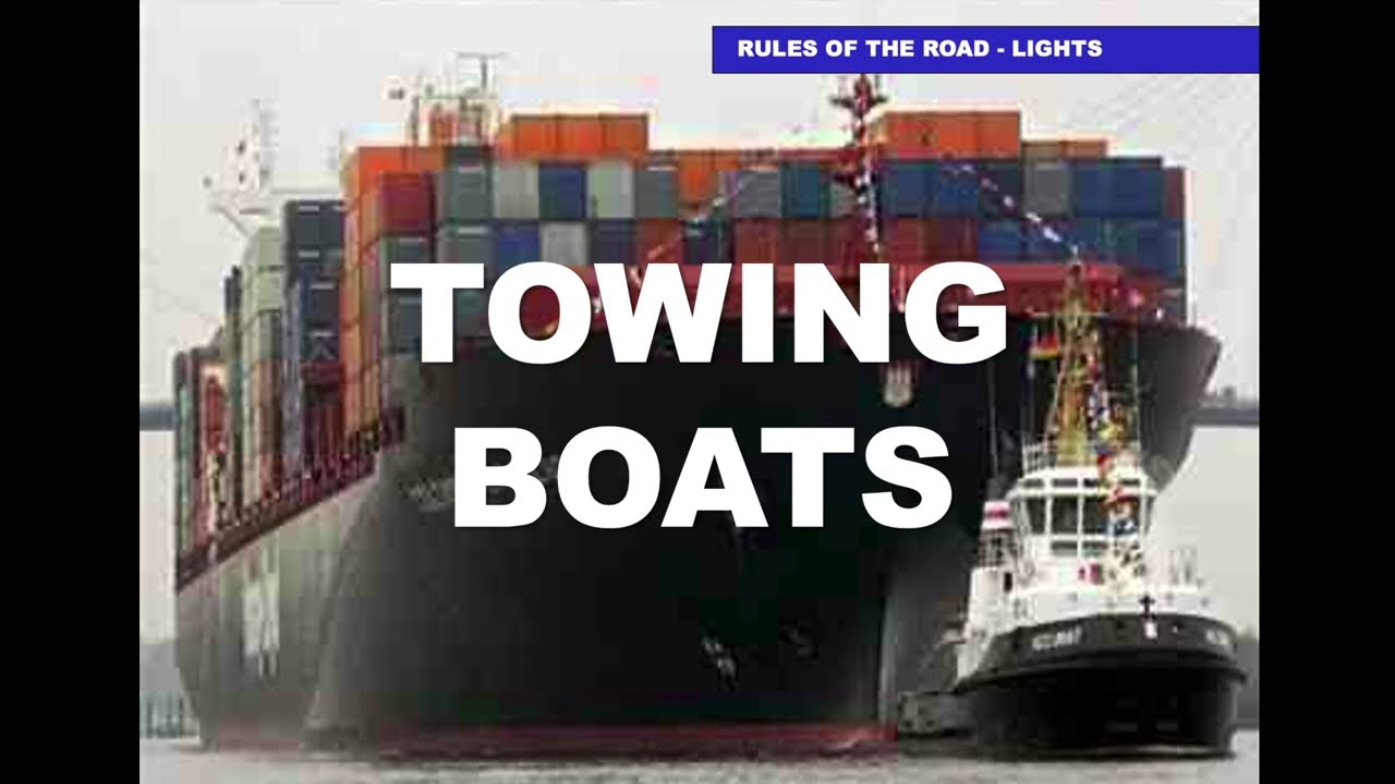 Towing Boats for Day Skipper and Yachtmaster