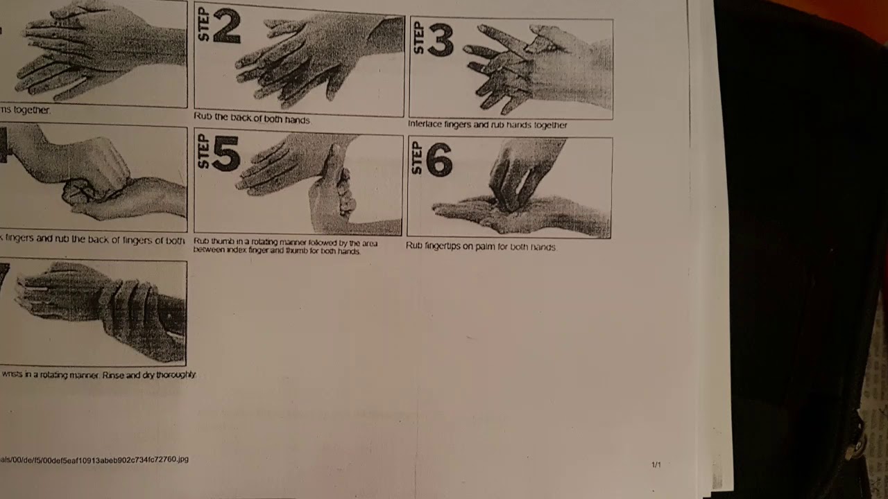 Surgical procedure handwashing YouTube