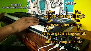 Pantun cinta _ duet mesra 😷😬 karaoke full lirik & chord gitar #korgkross2