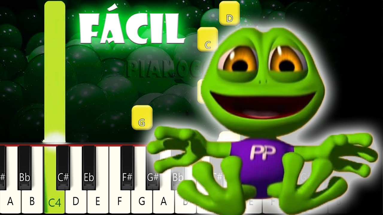 El Sapo Pepe | Piano Tutorial FÁCIL | Cover | Karaoke