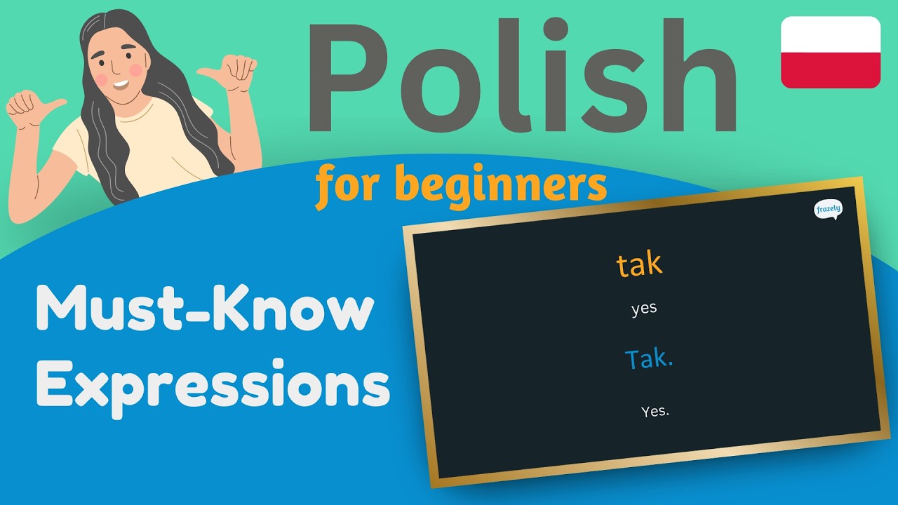 Most Important Polish Phrases and Words! Learn Polish in Context! for Beginners