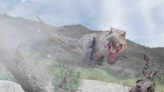 Jurassic Park Tyrannosaurus Blender Animation Test