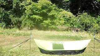 Helsdon Hammock Bivy Setup