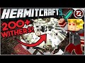 I KILLED 239 WITHERS IN 10 MINUTES! Hermitcraft 9: #10