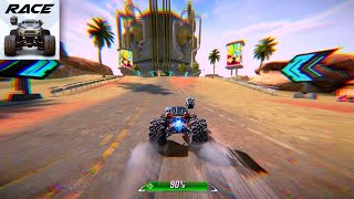 Rocket Arena Car Extreme - Desert Battle Track & Insane Missile Combat! 🚀🏎️🔥 screenshot 1