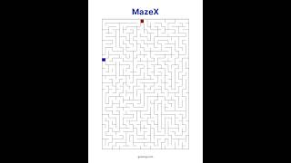 Free Printable Maze Puzzle #19 | Intermediate Brain Game #Shorts