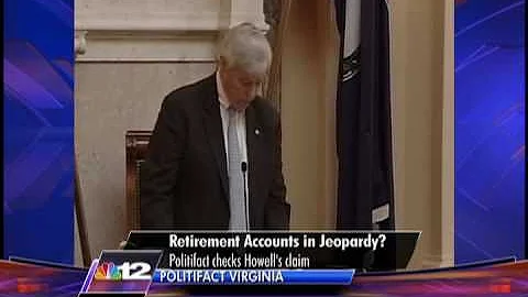 PolitiFact Virginia- Howell on 401ks