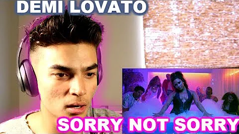 Demi Lovato-Sorry Not Sorry OFFICIAL MUSIC VIDEO Reaction