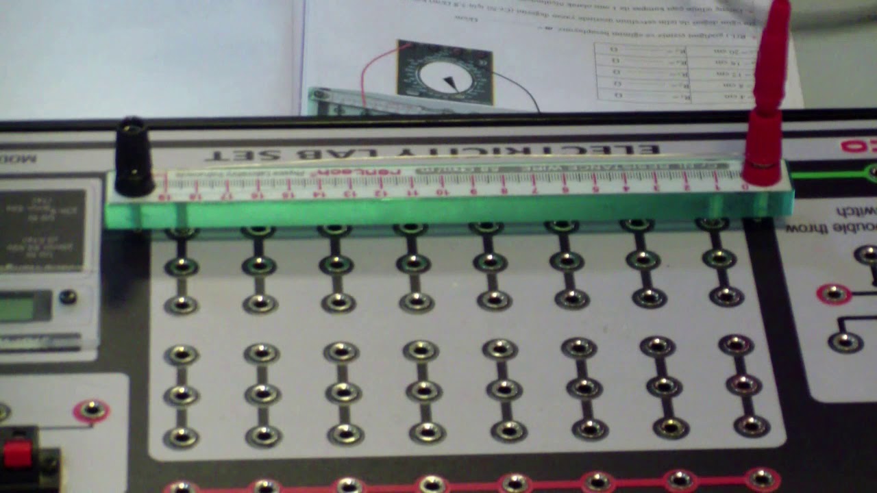 Paü Fizik 2020-2021 - Fizik 2 Laboratuvarı-Deney 8 - Özdirenç